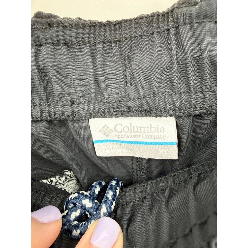 Columbia Water Short Womens XL Black Backcast PFG 5in Inseam Nylon UPF 50 FL0073 - Picture 3 of 8